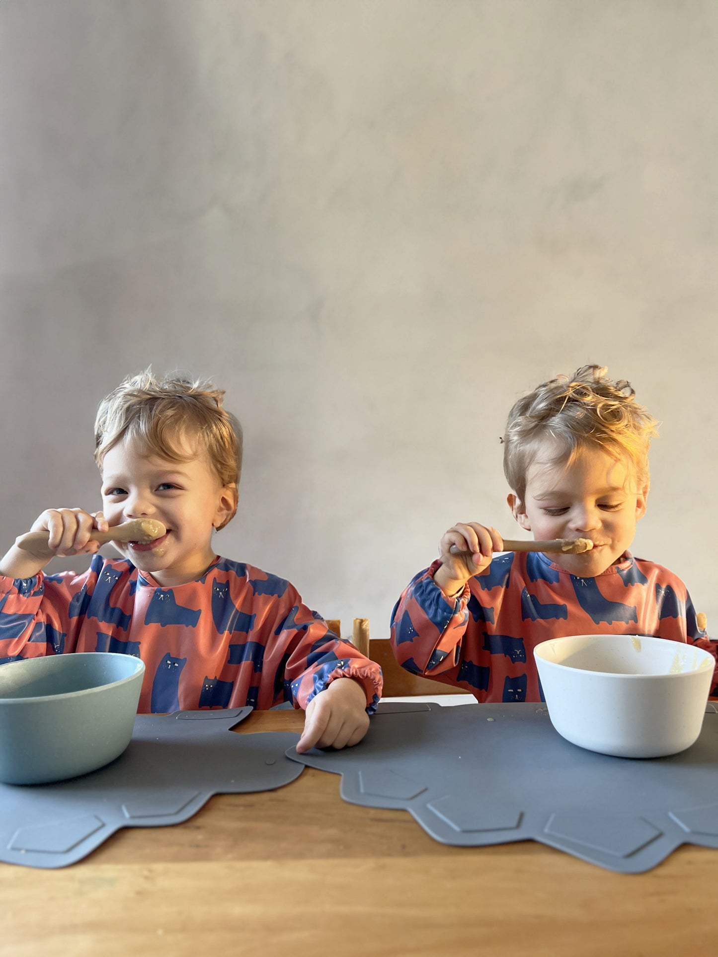 Grumpy Blue Cats Waterproof Bibs