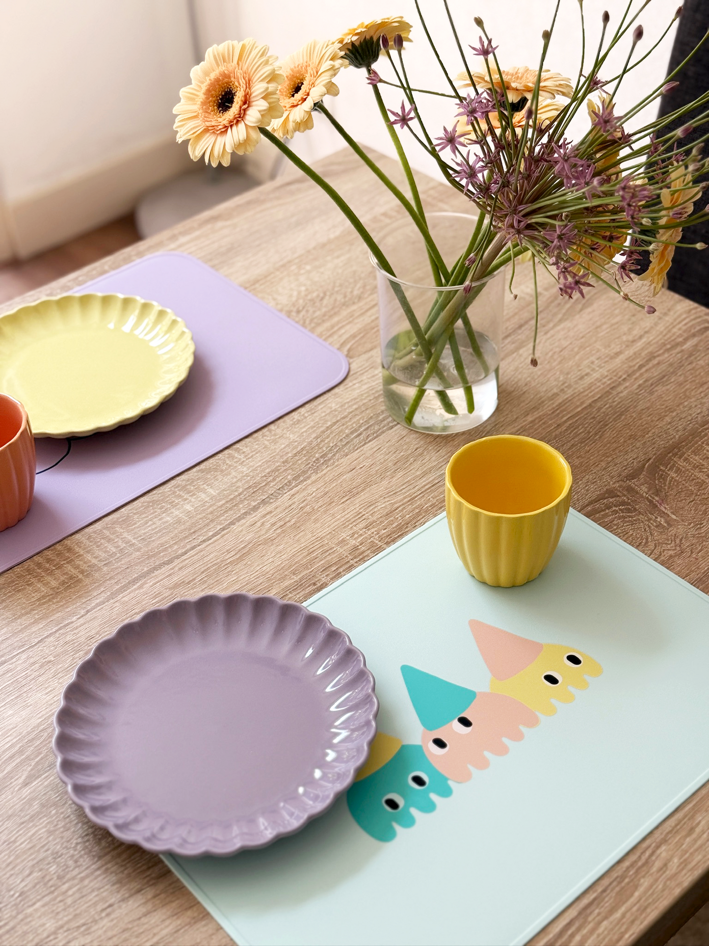 Trick or Tweet Foldable Silicone Placemat