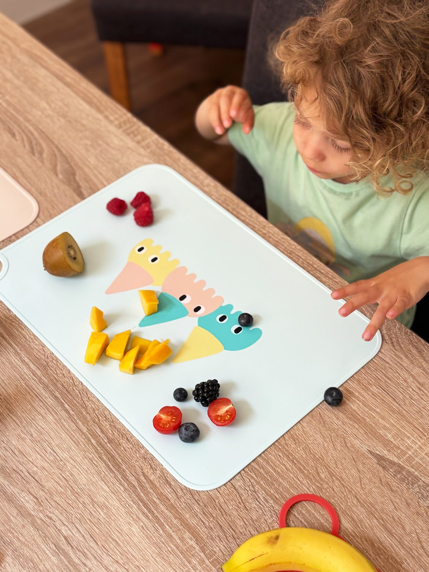 Trick or Tweet Foldable Silicone Placemat