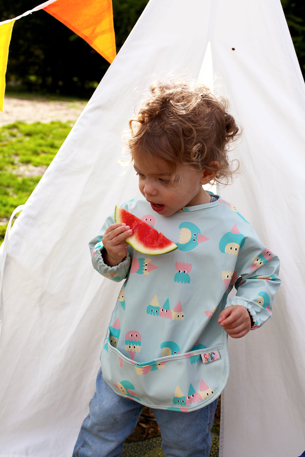 Trick or Tweet Waterproof Bibs