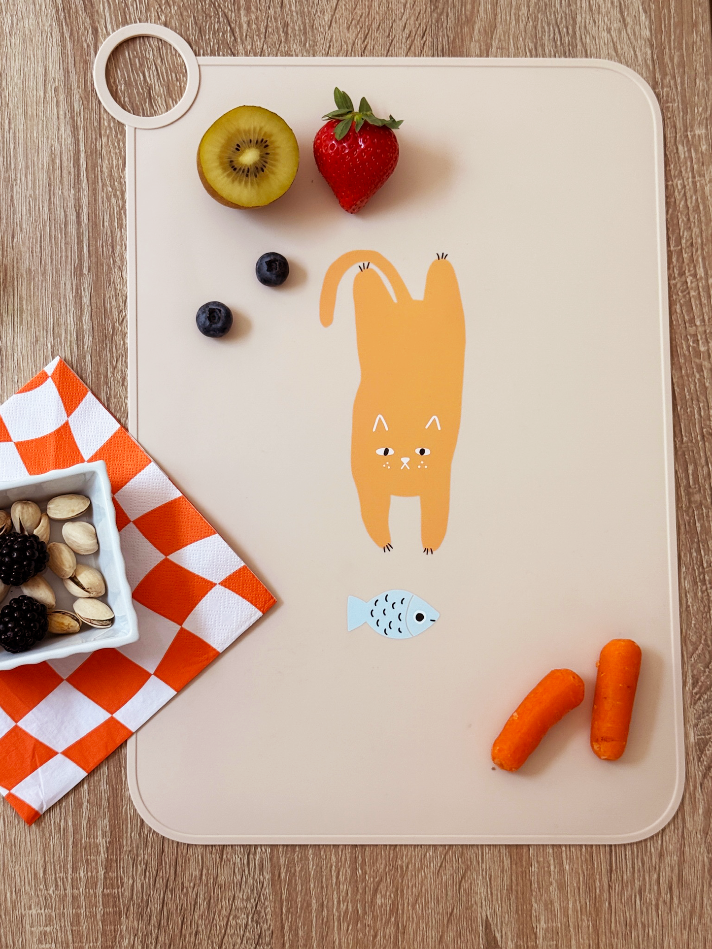 To Catch a Fish Foldable Silicone Placemat