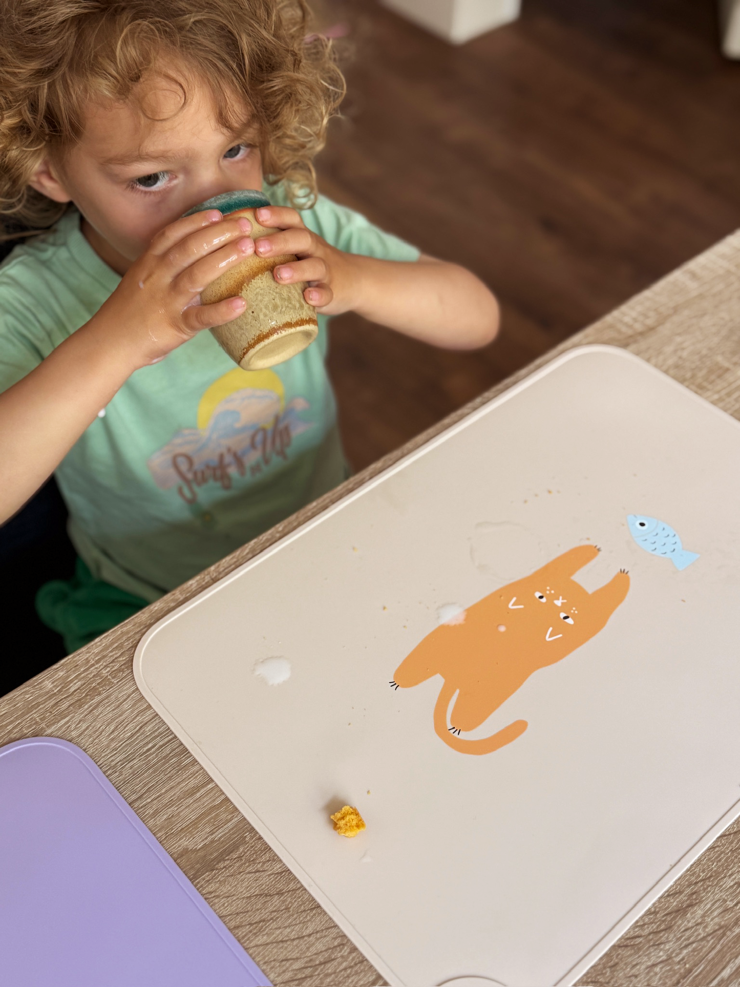 To Catch a Fish Foldable Silicone Placemat