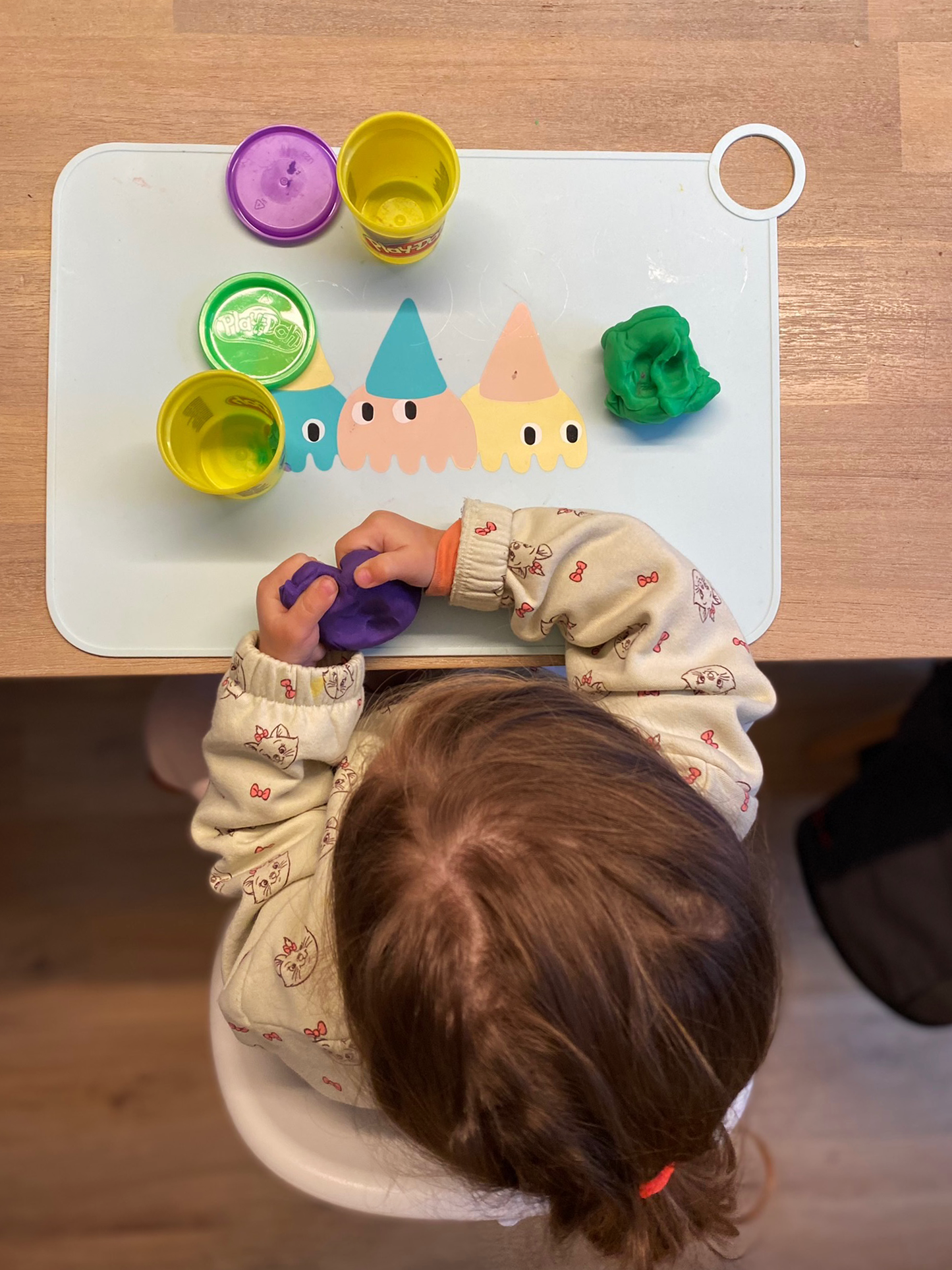 Trick or Tweet Foldable Silicone Placemat